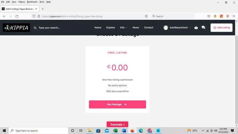 Free Listing 1